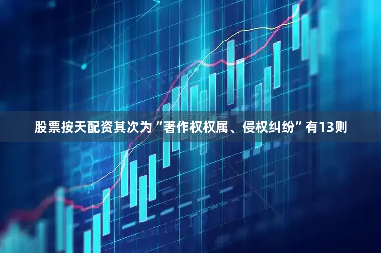 股票按天配资其次为“著作权权属、侵权纠纷”有13则