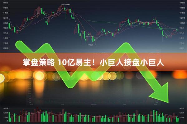 掌盘策略 10亿易主！小巨人接盘小巨人